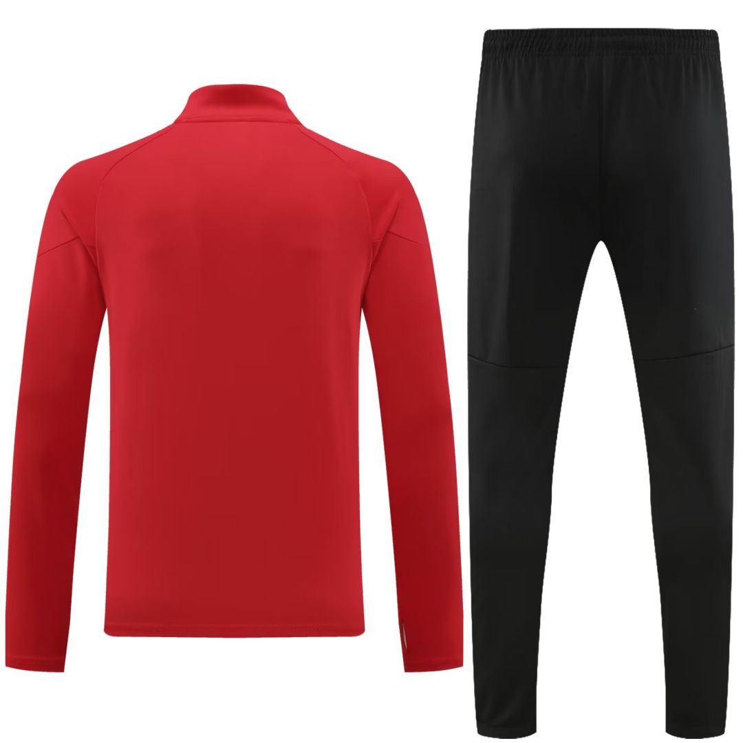 AC Milan Zipper Sweatshirt Kit(Top+Pants) Red 2023/24 - view 3