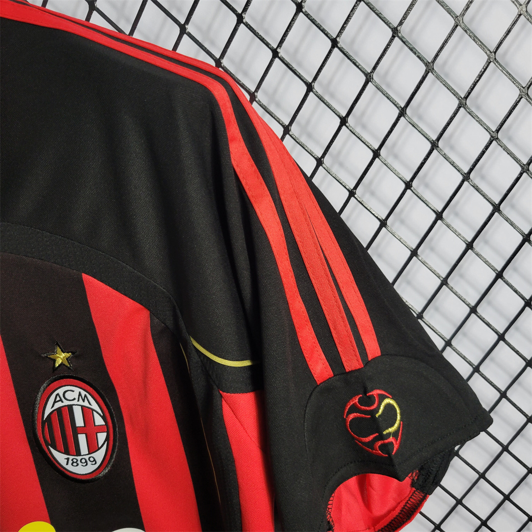 06-07 AC Milan  Retro Jersey Home - view 4