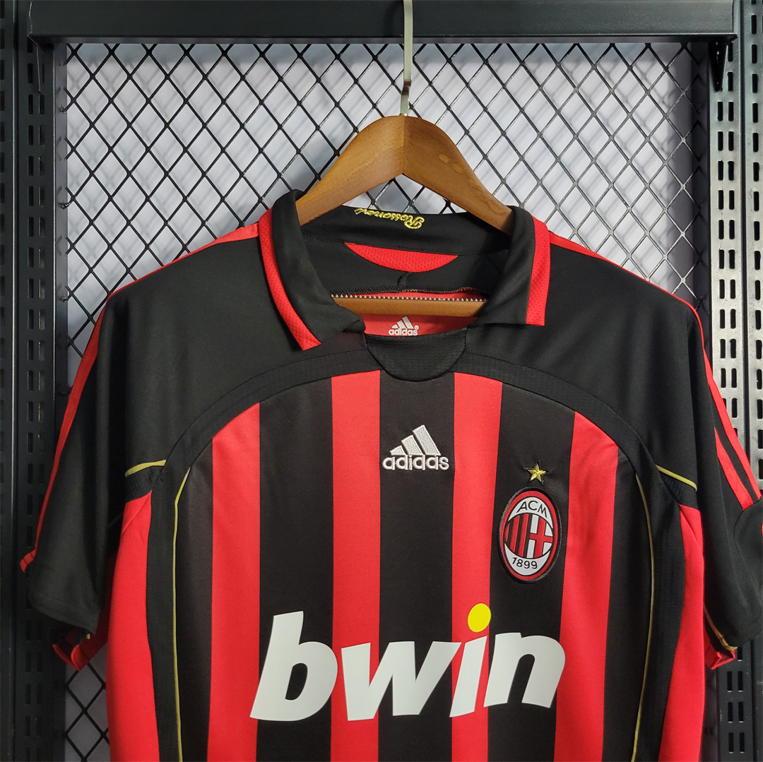06-07 AC Milan  Retro Jersey Home - view 9