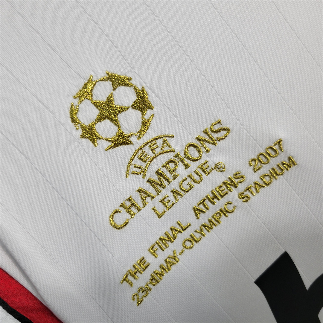 06-07 AC Milan UCL Final Retro Jersey Away Long Sleeve - view 10
