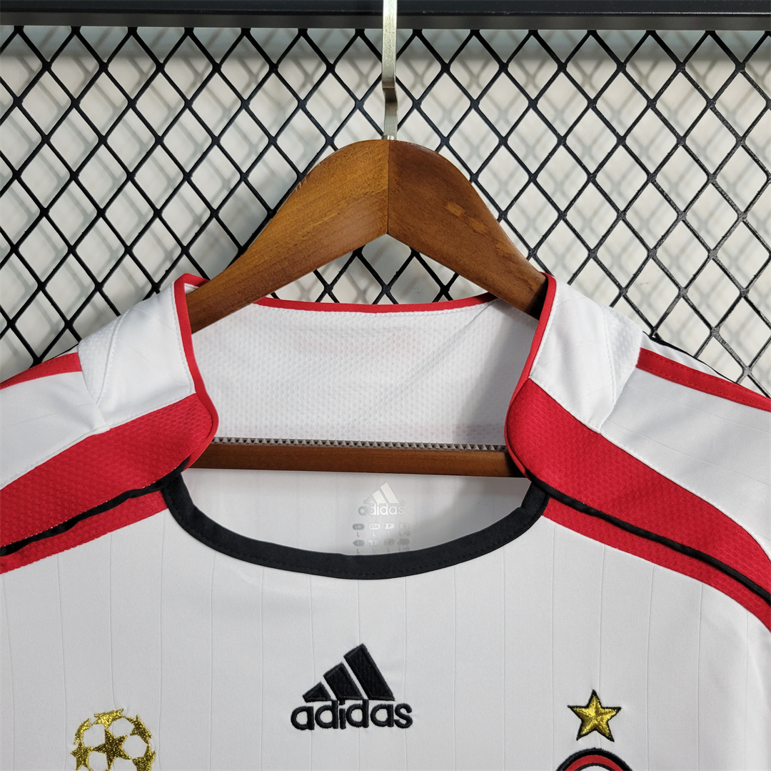 06-07 AC Milan UCL Final Retro Jersey Away Long Sleeve - view 11