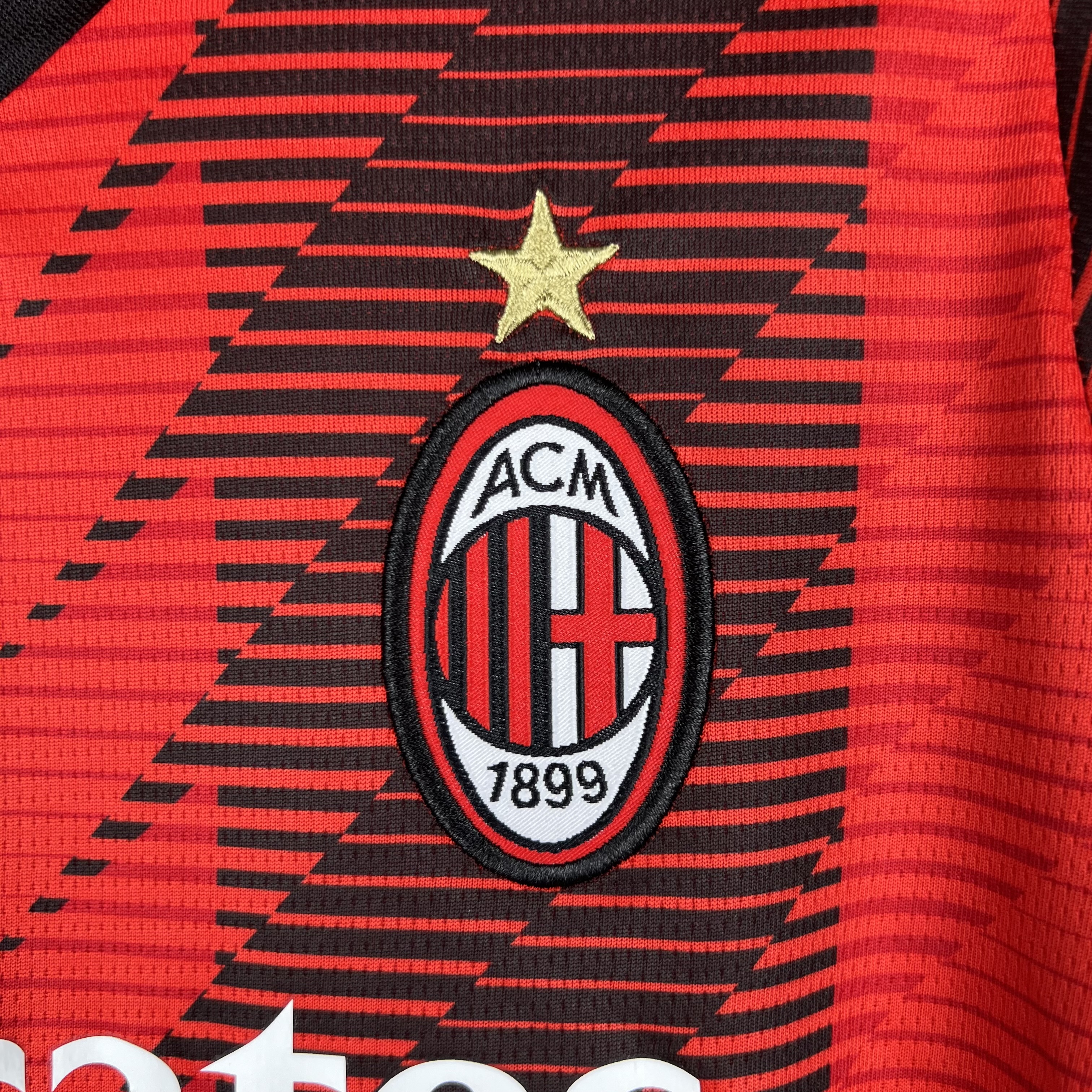23-24 AC Milan Home Jersey Kids Kit(Jersey+Shorts) - view 11