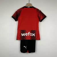 23-24 AC Milan Home Jersey Kids Kit(Jersey+Shorts) - view 3