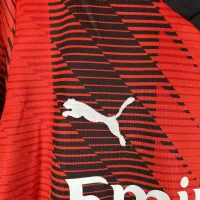 23-24 AC Milan Home Jersey Kids Kit(Jersey+Shorts) - view 4