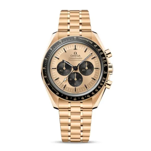 Omega Speedmaster Men Automatic Gold 18CT Yellow Gold Watch O31060425099002