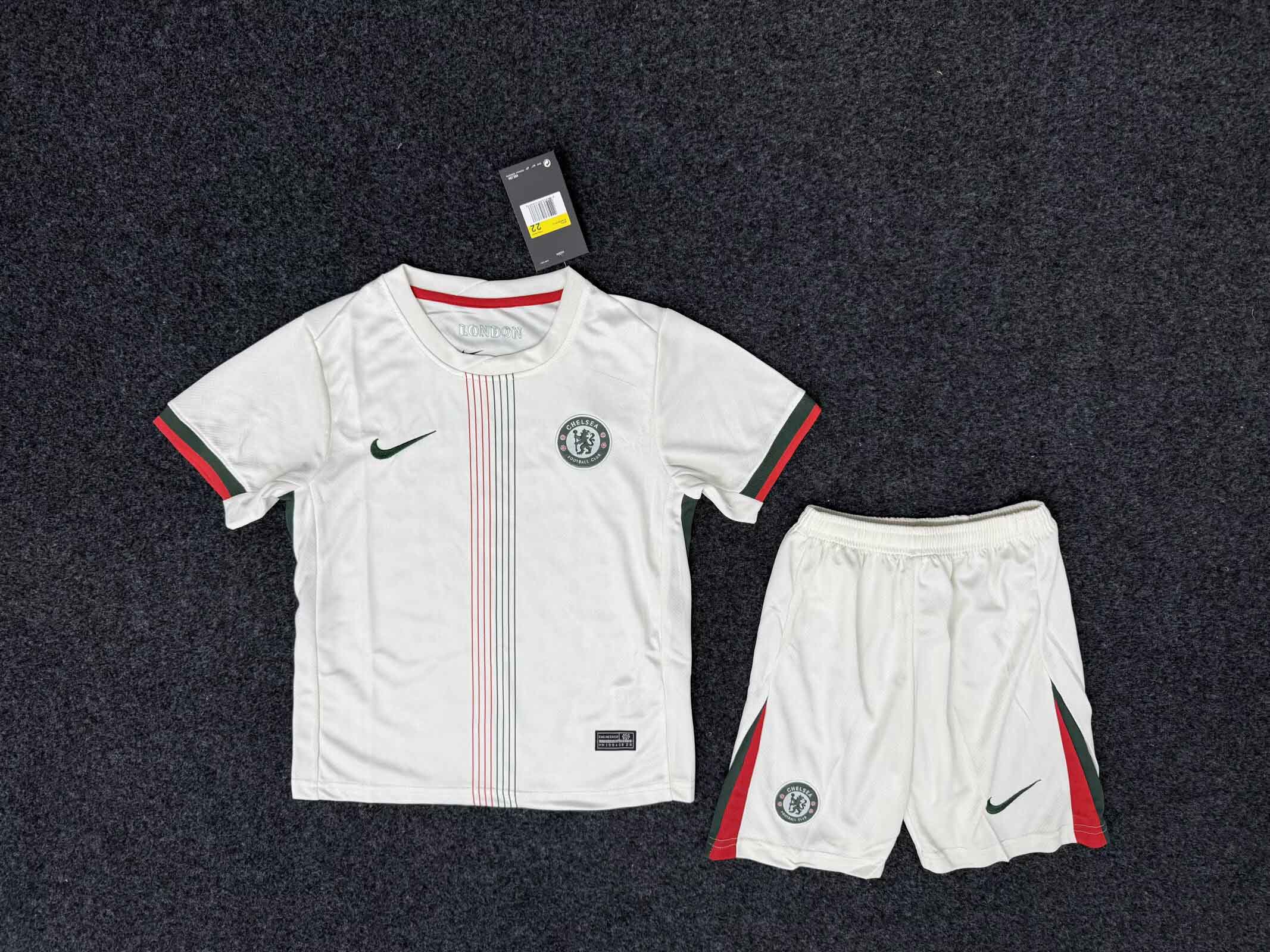 25-26 Chelsea Away Soccer Kids Kit Jersey+Shorts