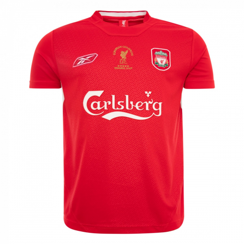 2005 Liverpool Home UCL Final Retro Jersey
