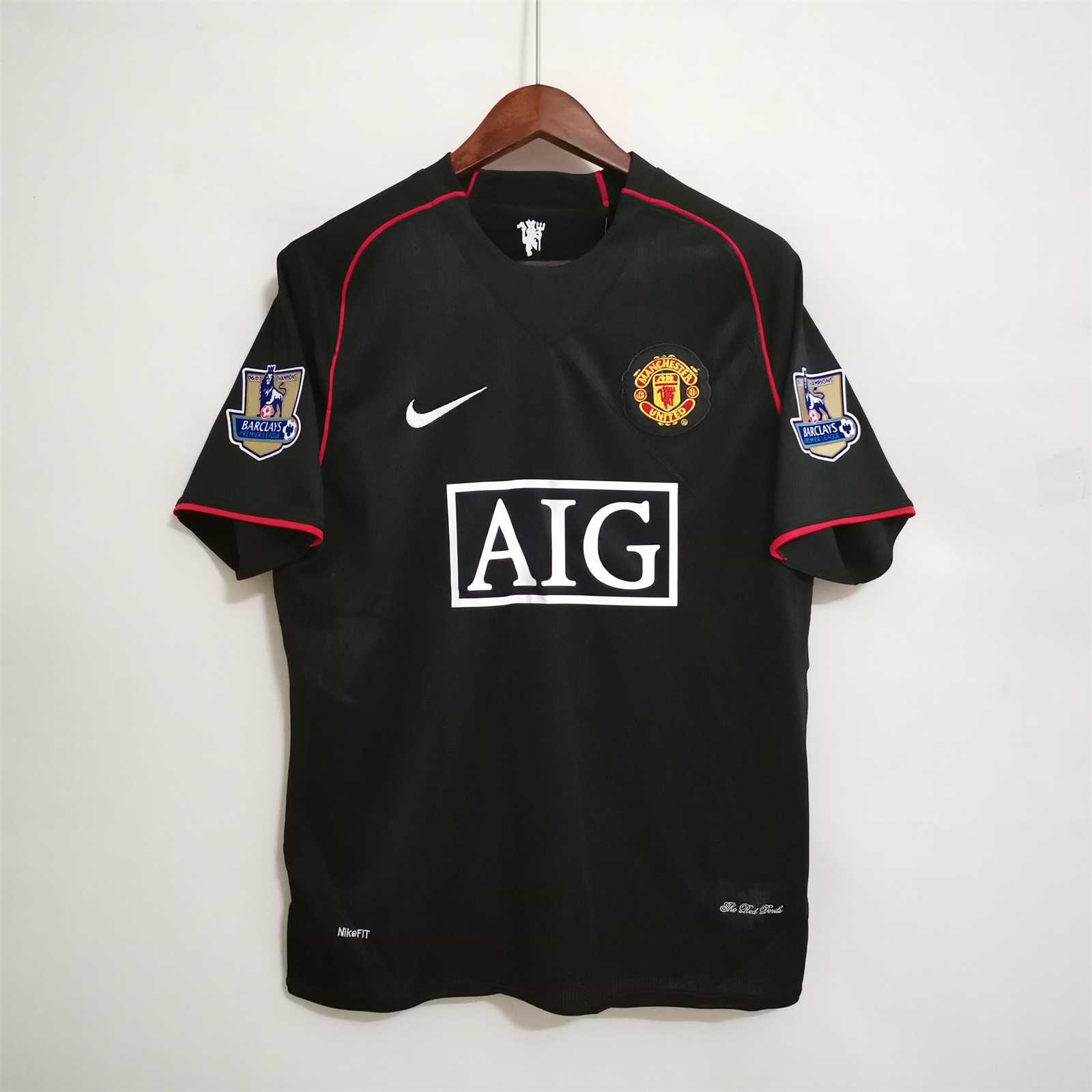 07-08 Manchester United Ronlado#7 Away Retro Jersey - view 20