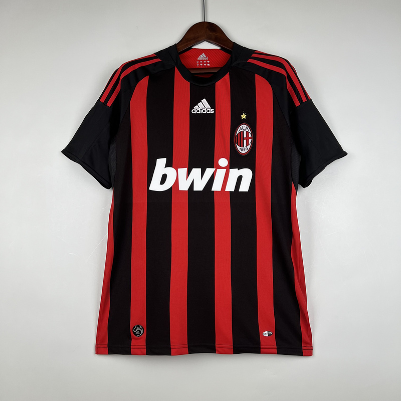 2008-09 AC Milan  Retro Jersey Home