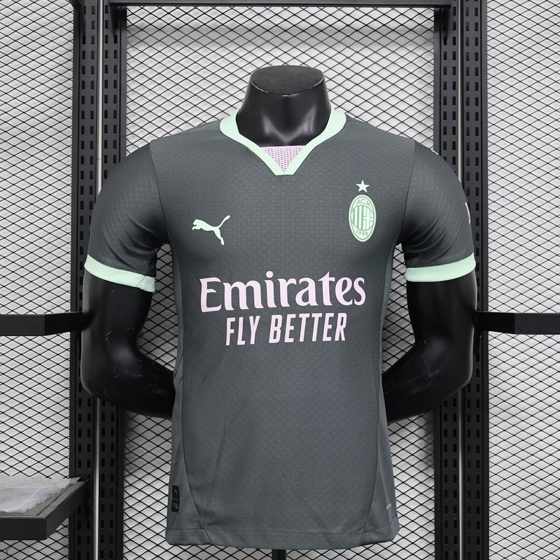 24-25 AC Milan Third Away Soccer Jersey Player Version