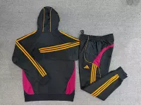 Roma Zipper Sweatshirt Kit(Top+Pants) Black 2025/26 - view 4
