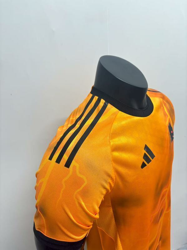 25-26 AS Roma Away Soccer Jersey Player Version - view 3