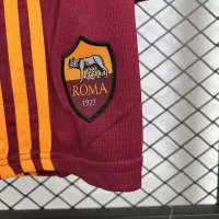 25-26 AS Roma Home Soccer Kids Kit Jersey+Shorts - view 10