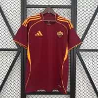 25-26 AS Roma Home Soccer Jersey - view 1