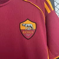 25-26 AS Roma Home Soccer Jersey - view 5