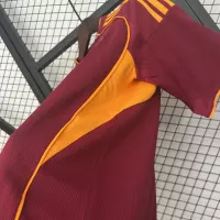 25-26 AS Roma Home Soccer Jersey - view 9
