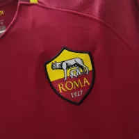 17-18 AS Roma Retro Jersey - view 3