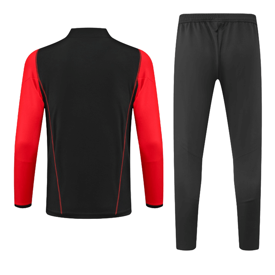 Roma Zipper Sweatshirt Kit(Top+Pants) Black 2023/24 - view 3
