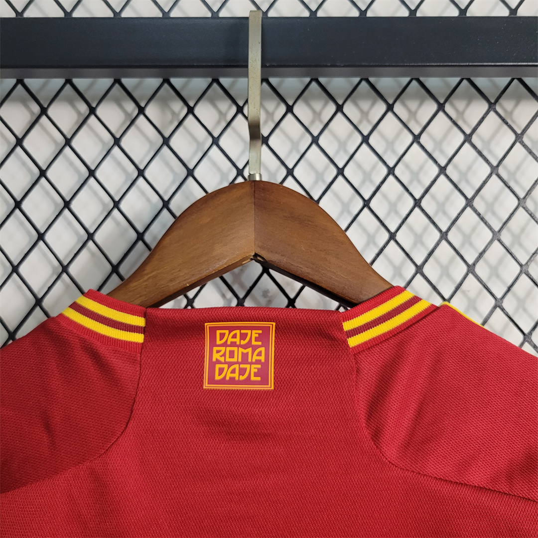 23-24 Roma Home Kids Kit Jersey+Shorts 2023/24 - view 9