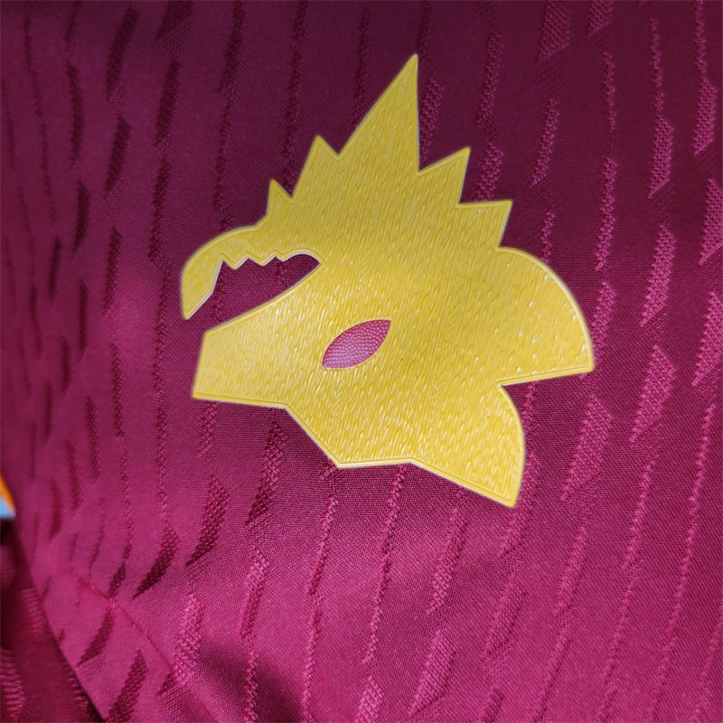 23-24 AS Roma Home Player Version - view 4