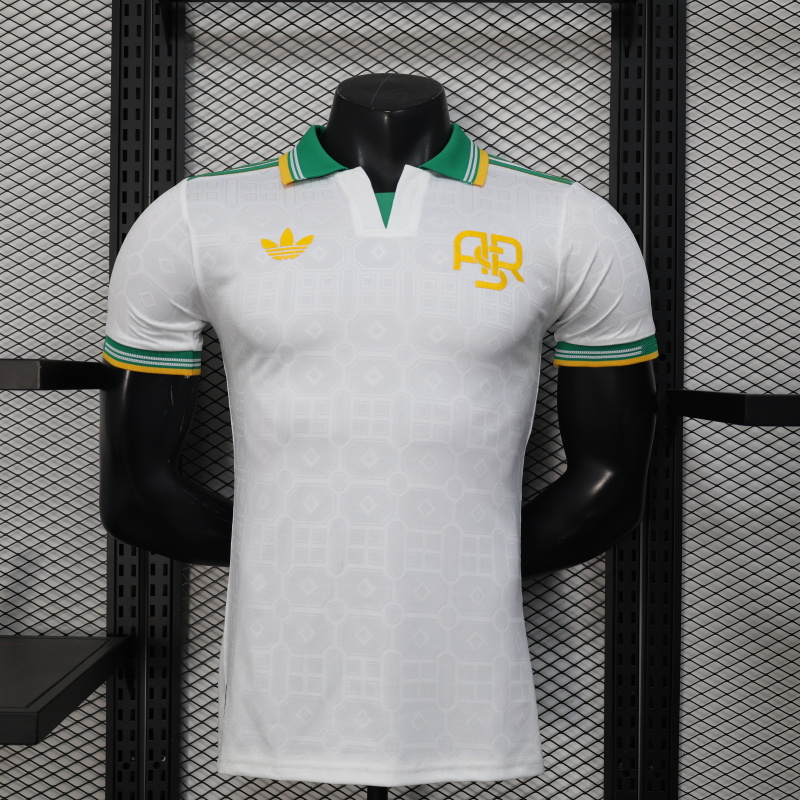 25-26 AS Roma Third Away Soccer Jersey Player Version