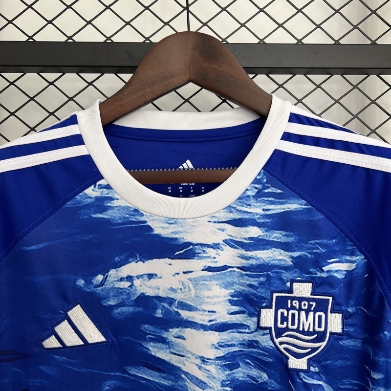 25-26 Como 1907 Home Soccer Jersey - view 7