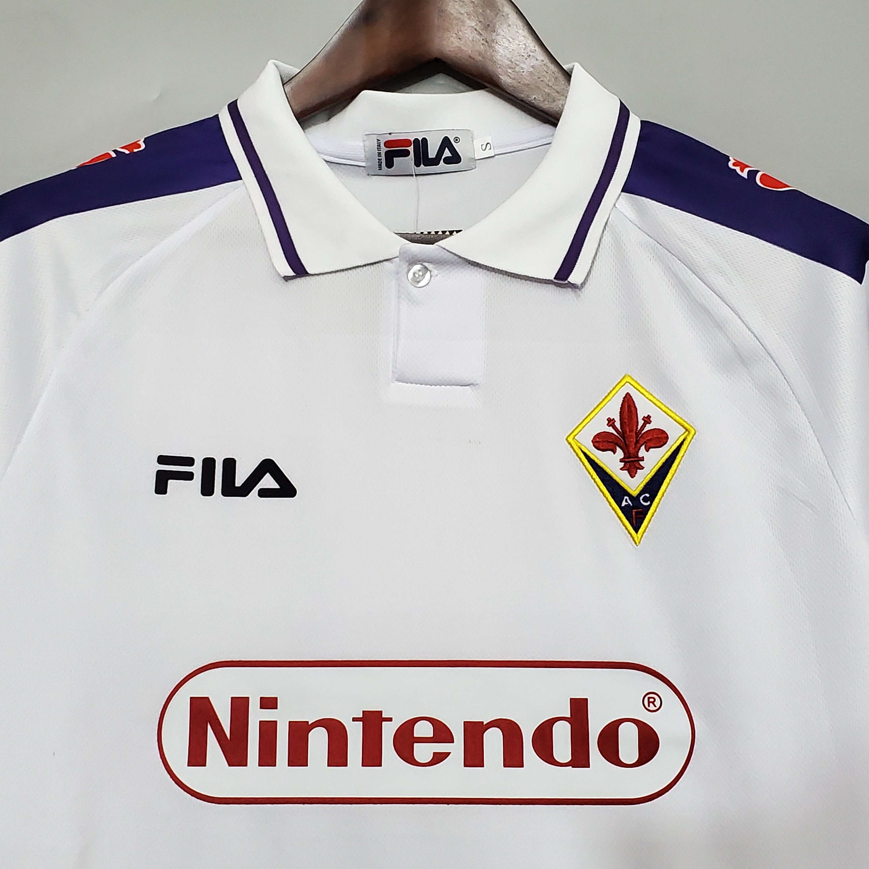 1998-1999 Fiorentina Soccer Away Jersey Retro Version - view 6