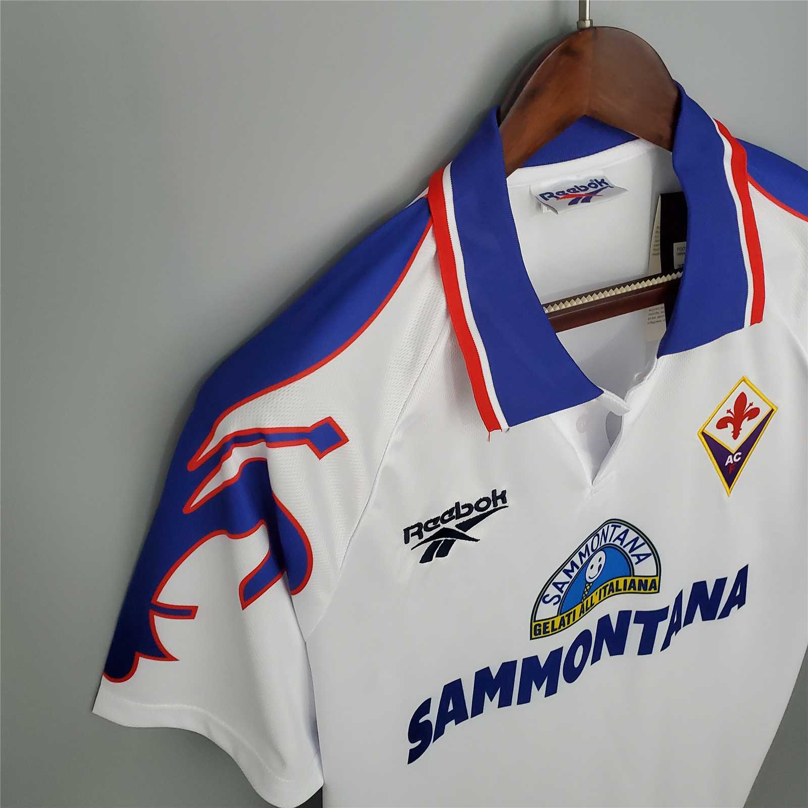 1995-1997 Fiorentina Soccer Away Jersey Retro Version - view 5