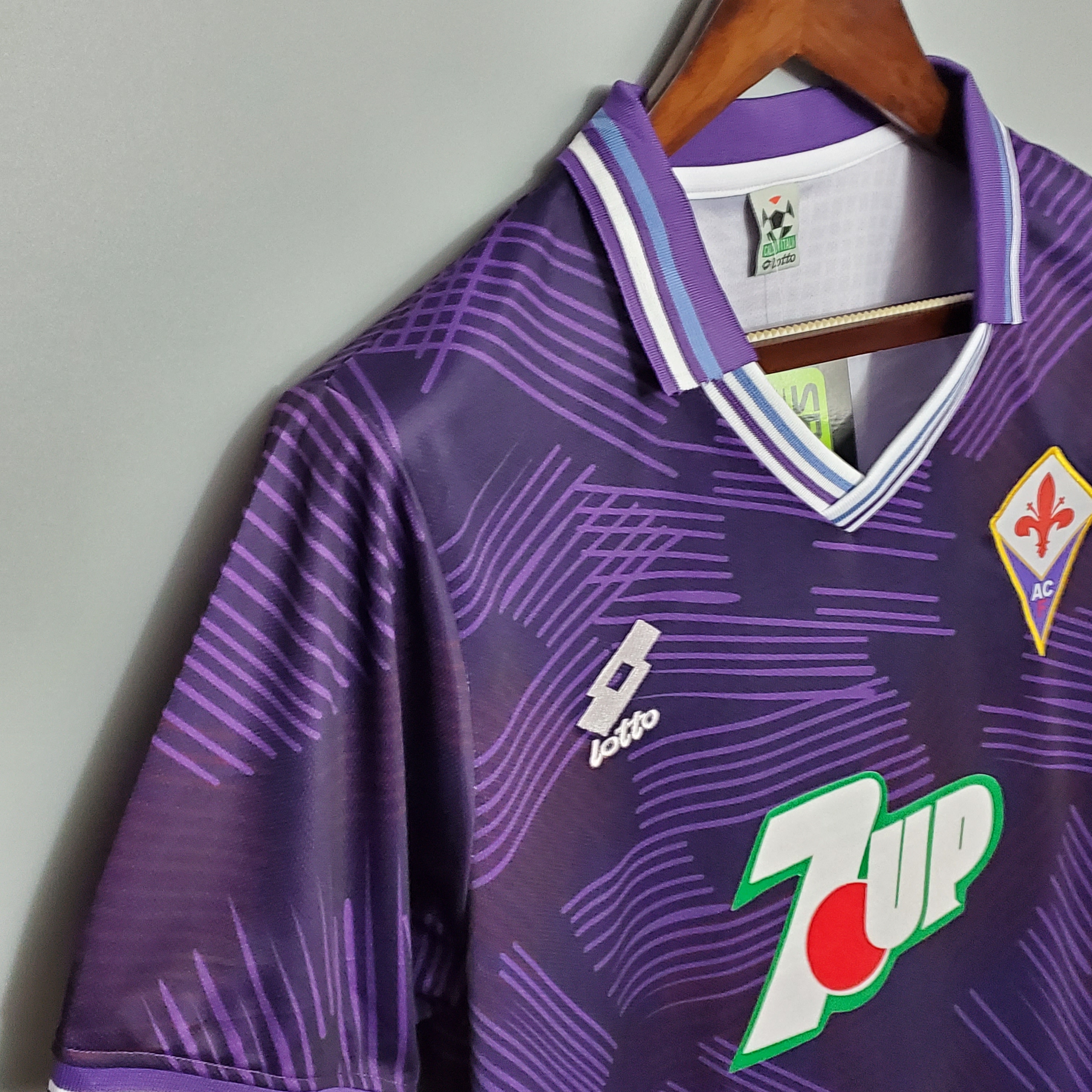 1992-1993 Fiorentina Soccer Home Jersey Retro Version - view 8