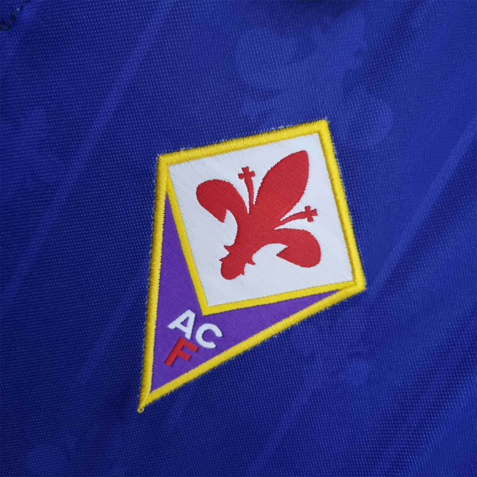 1997-1998 Fiorentina Soccer Home Jersey Retro Version - view 4