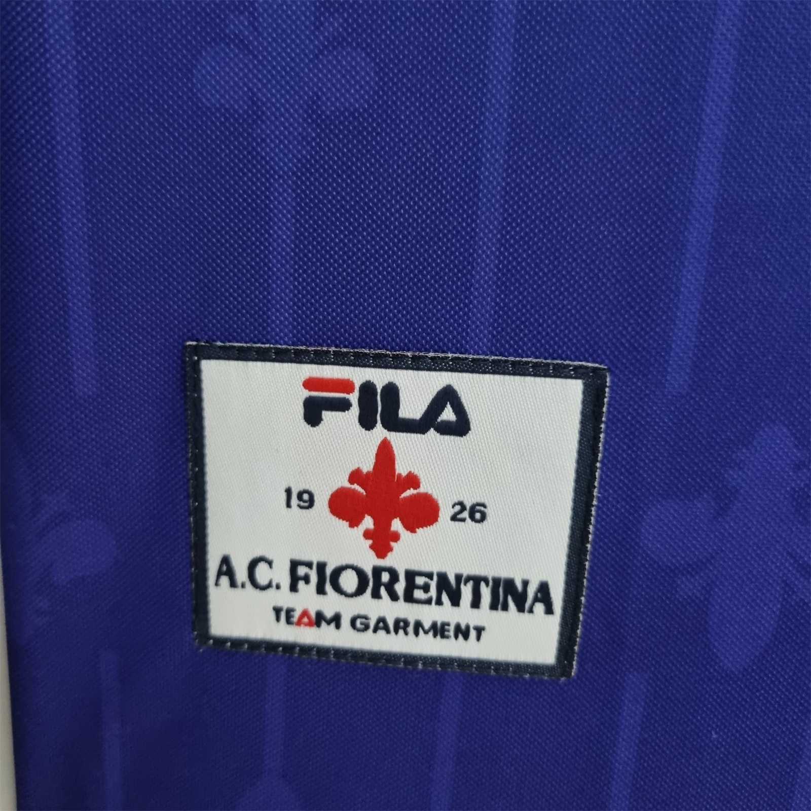 1997-1998 Fiorentina Soccer Home Jersey Retro Version - view 10