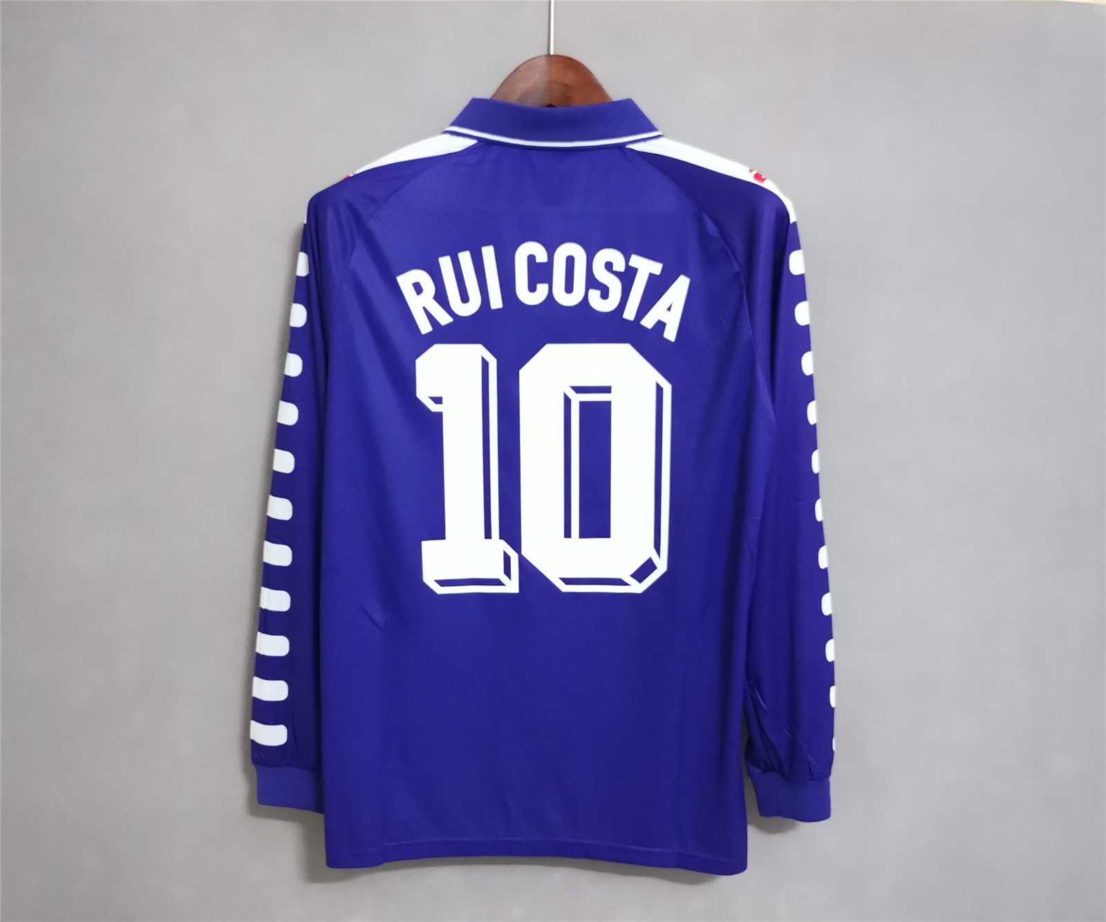 1998-1999 Fiorentina Soccer Home Retro Jersey Long Sleeve - view 4