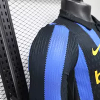 26-27 Inter Milan Home Kit Jersey Player Version Long Sleeve - view 9