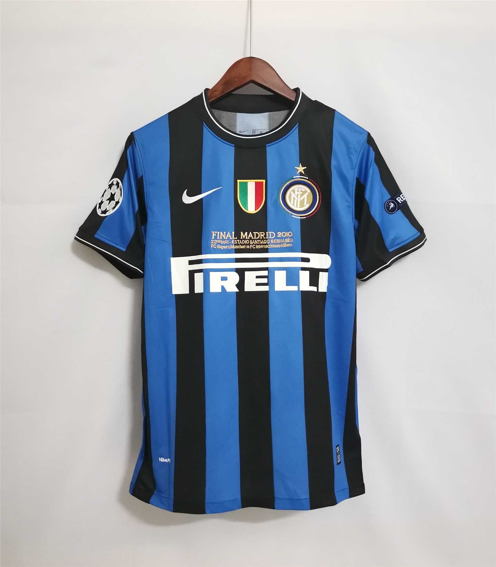 09-10 Inter Milan Retro Jersey Home UCL Finals - view 8