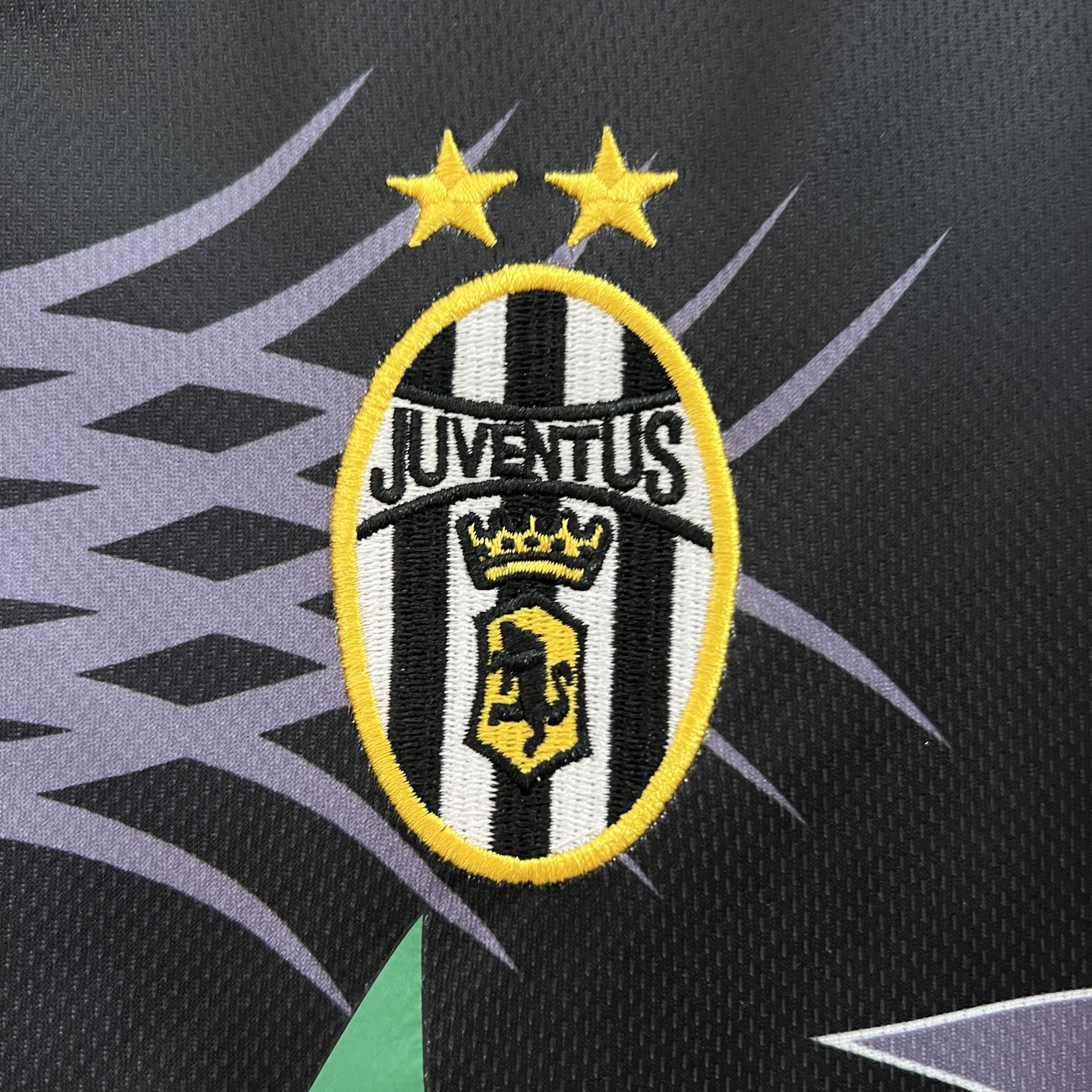 01-02 Juventus Goalkeeper Retro Soccer Jersey - view 4