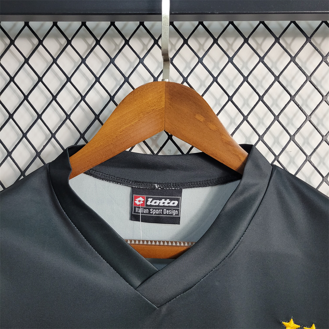 01-02 Juventus Away Retro Soccer Jersey - view 4