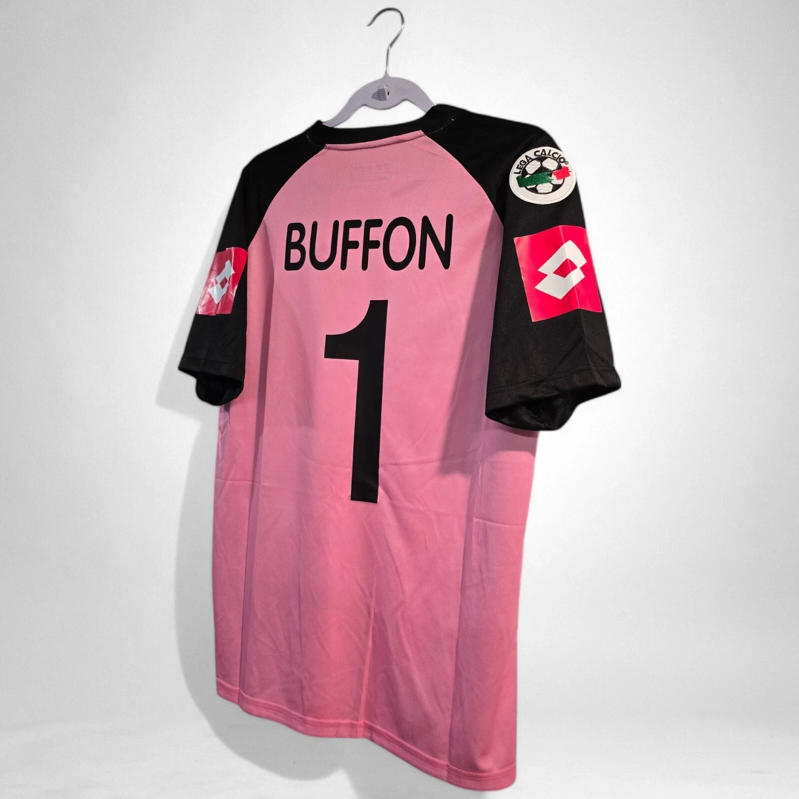 02-03 Juventus Goalkeeper Retro Jersey Pink - view 8