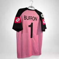 02-03 Juventus Goalkeeper Retro Jersey Pink - view 7