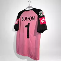 02-03 Juventus Goalkeeper Retro Jersey Pink - view 8