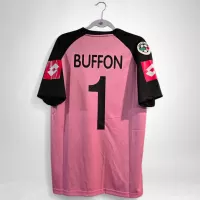 02-03 Juventus Goalkeeper Retro Jersey Pink - view 9