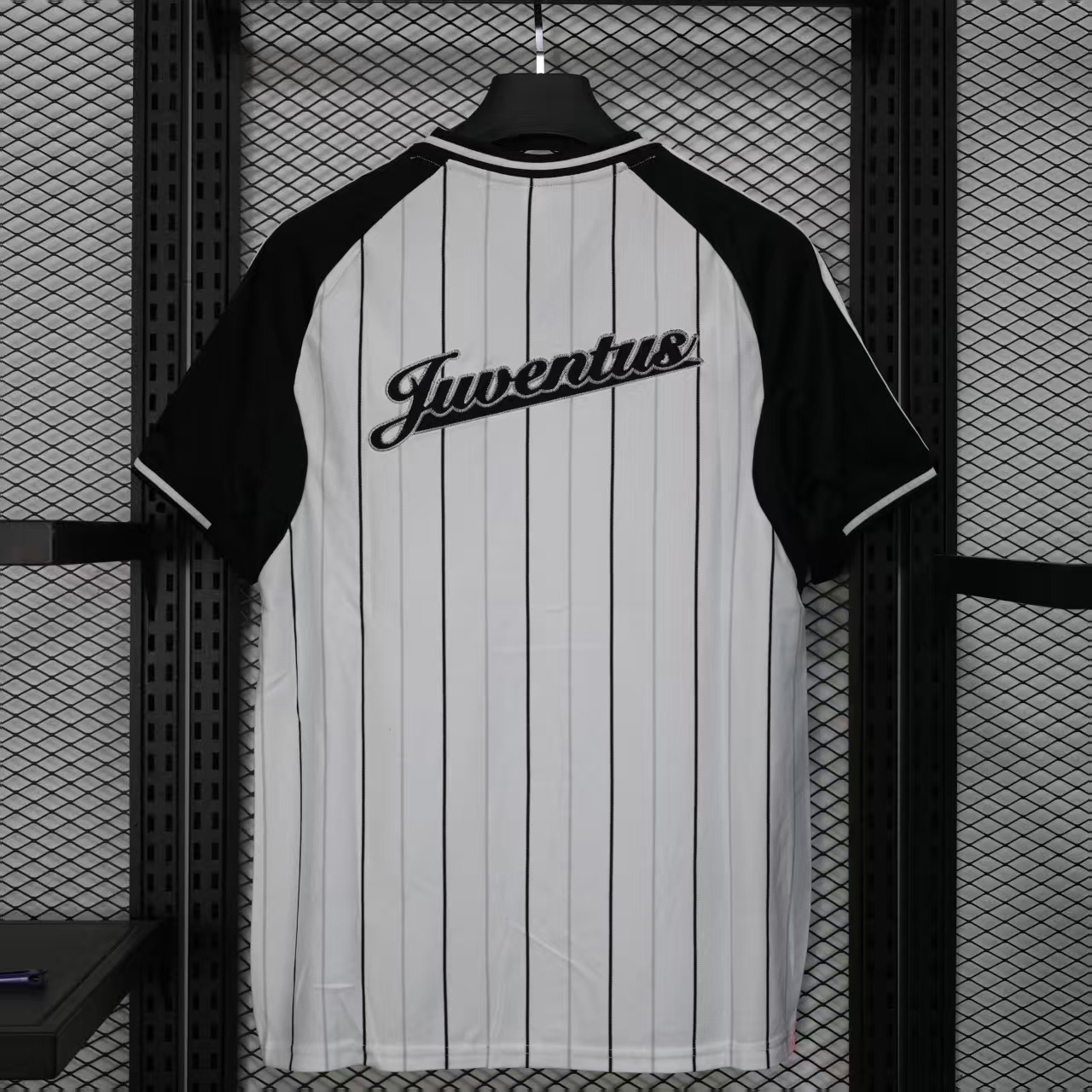 25-26 Juventus Basebal Soccer Jersey - view 3