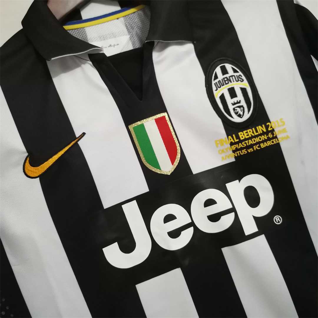 14-15 Juventus Home Retro Soccer Jersey - view 15