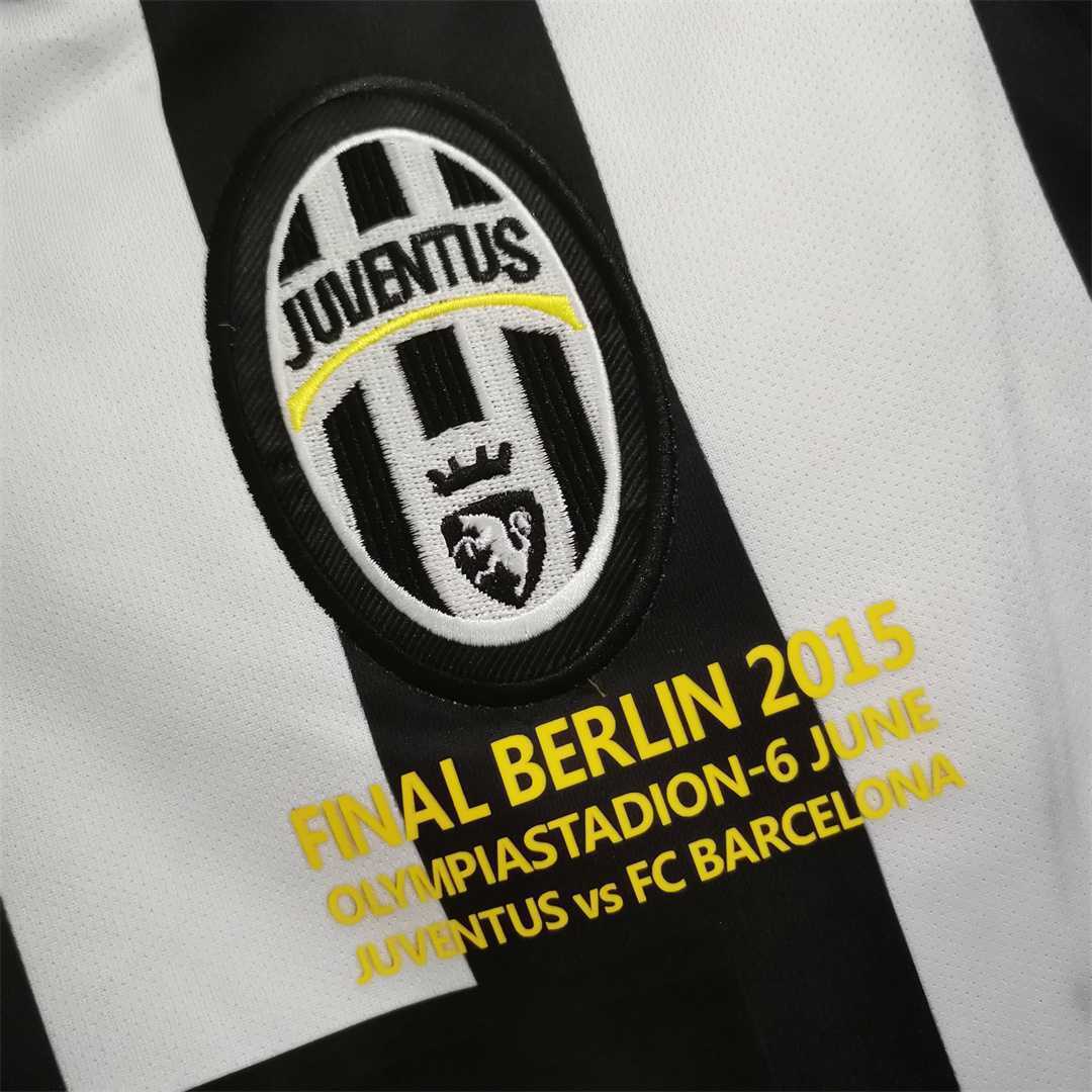 14-15 Juventus Home Retro Soccer Jersey - view 16
