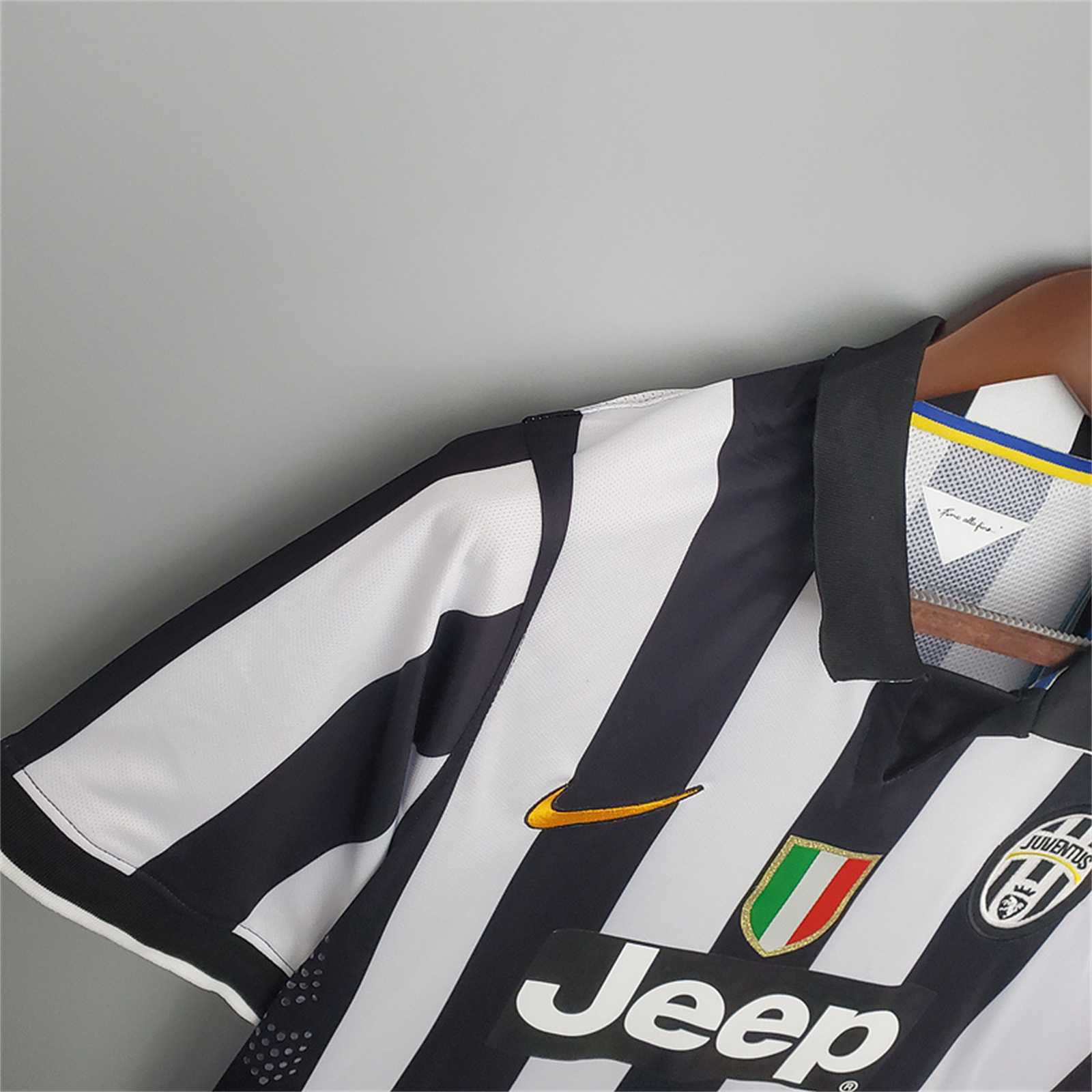 14-15 Juventus Home Retro Soccer Jersey - view 6