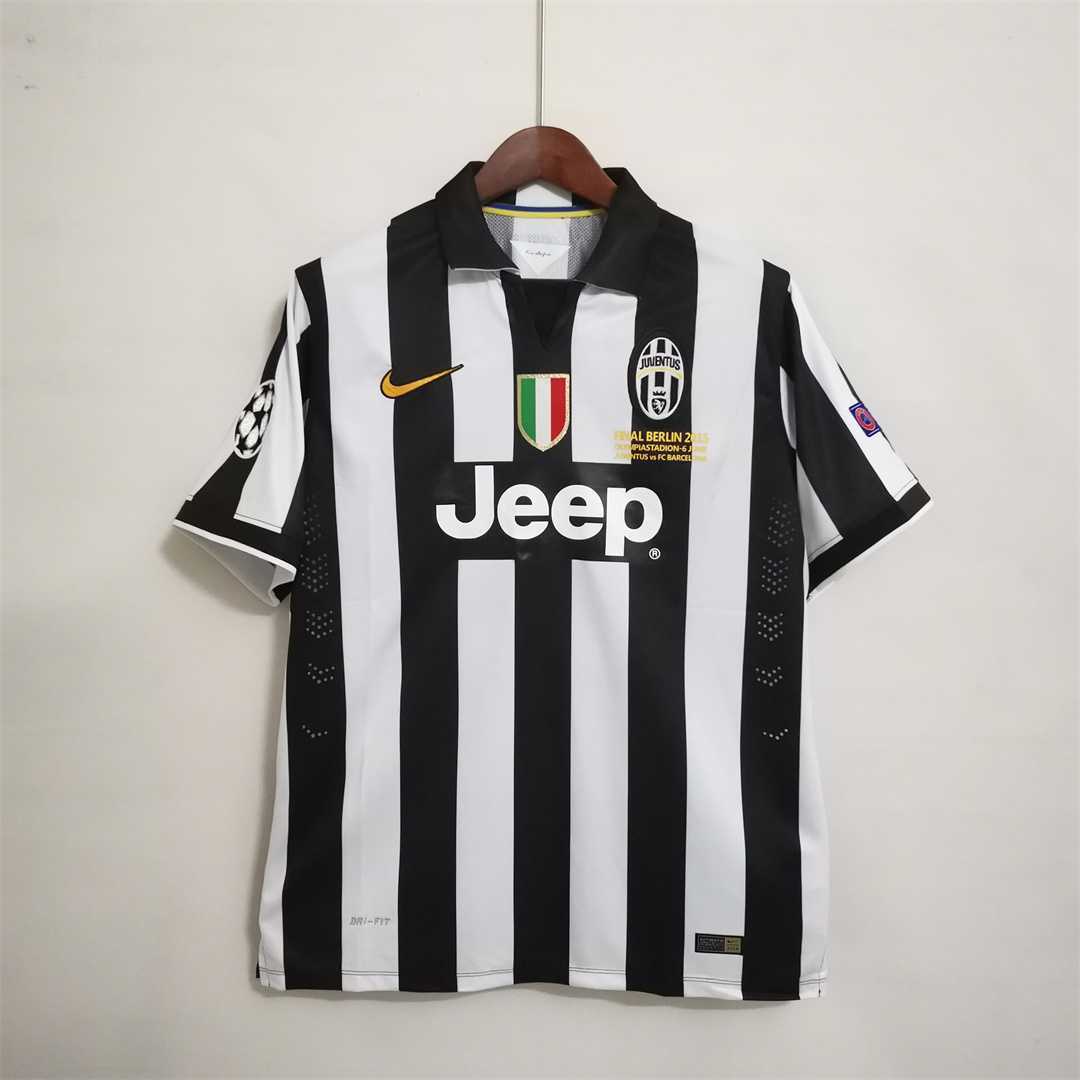 14-15 Juventus Home Retro Soccer Jersey - view 8
