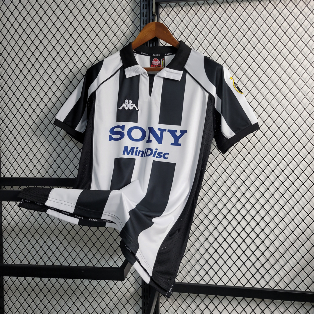 97-98 Juventus Home Retro Soccer Jersey - view 7