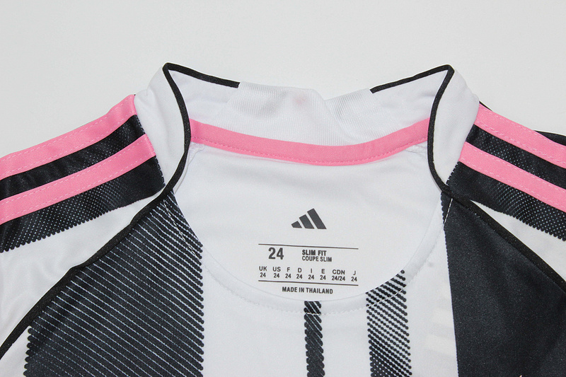 25-26 Juventus Home Soccer Kids Kit Jersey+Shorts - view 6