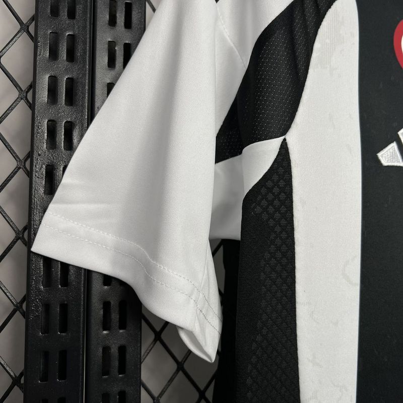 24-25 Juventus Home with Save the Children Sponsor Soccer Jersey - view 3
