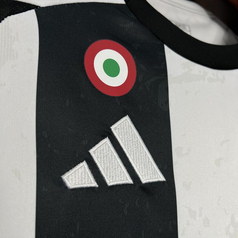 24-25 Juventus Home with Save the Children Sponsor Soccer Jersey - view 8