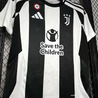 24-25 Juventus Home with Save the Children Sponsor Soccer Jersey - view 5